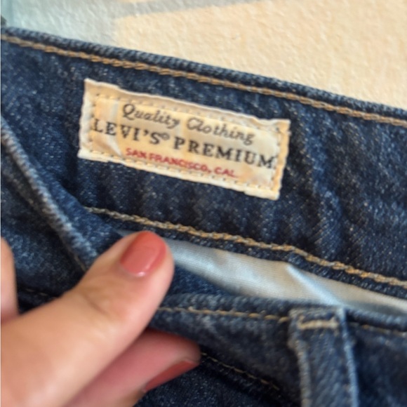 Levi's Wide-Leg Denim Culottes- 32 - Picture 2 of 4